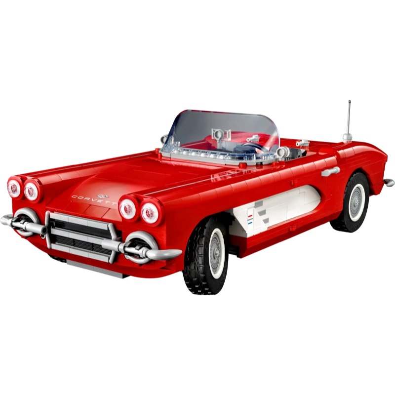 【樂GO】樂高 LEGO 10321 雪佛蘭 科爾維特 敞篷跑車 模型 車子 復古 跑車 擺飾 積木 樂高正版全新-細節圖5