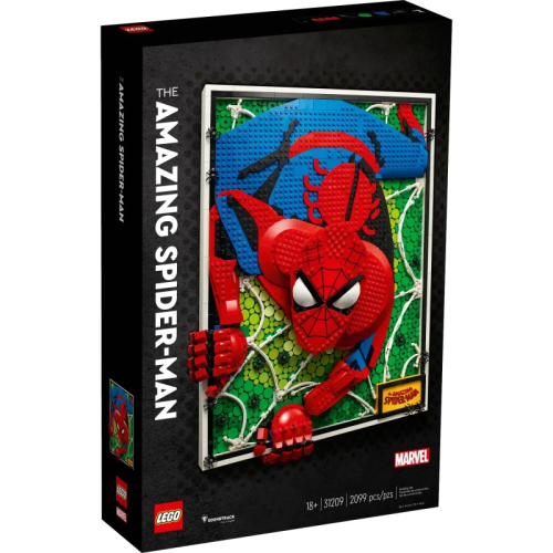 【樂GO】樂高 LEGO 31209 驚奇蜘蛛人 Art 立體化 超級英雄 漫威 藝術 掛畫 積木 禮物 樂高正版全新
