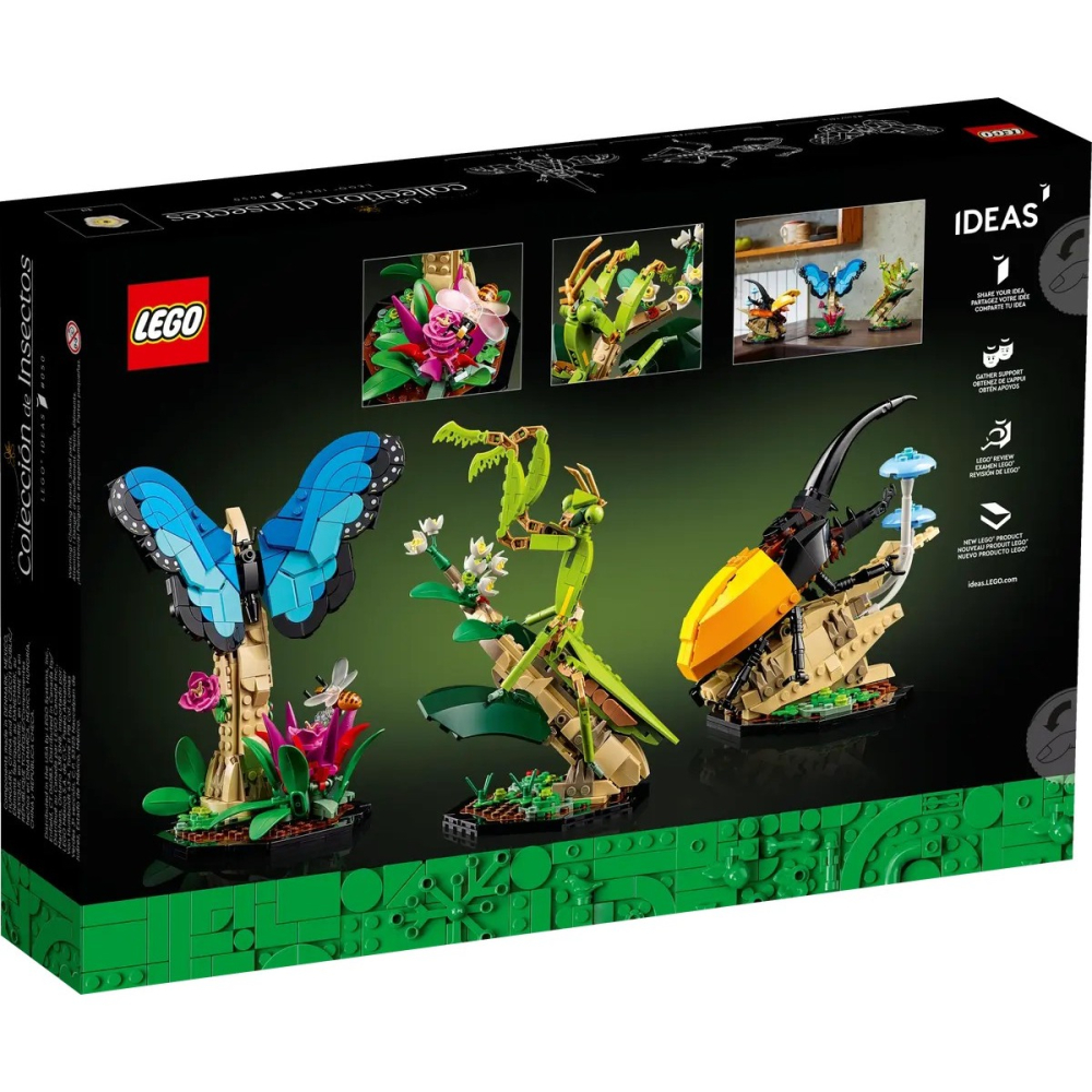 【樂GO】樂高 LEGO 21342 昆蟲 IDEAS 創意 積木 玩具 禮物 模型 樂高正版全新-細節圖7