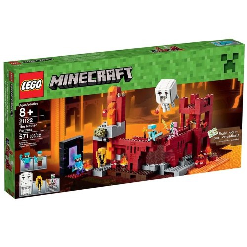 【樂GO】樂高 LEGO 21122 地下要塞 地獄幽靈 賣塊 麥塊 我的世界 minecraft 絕版 樂高正版全新