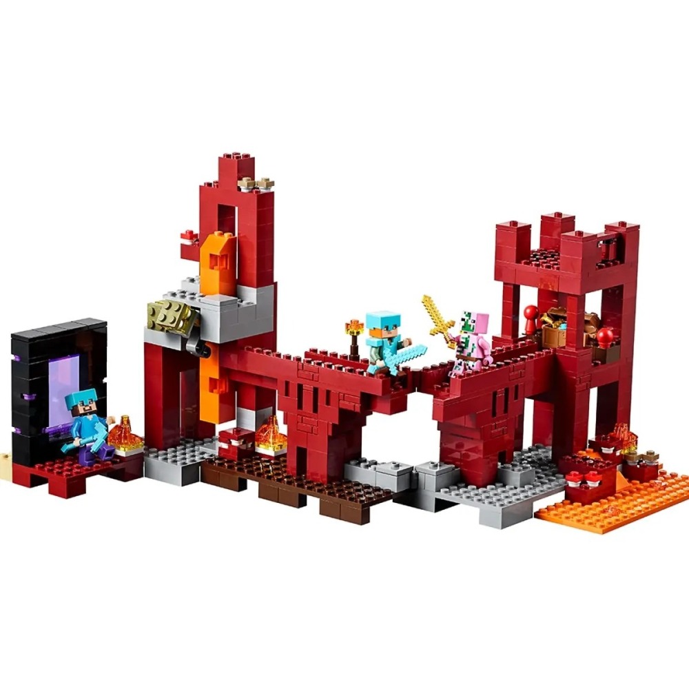 【樂GO】樂高 LEGO 21122 地下要塞 地獄幽靈 賣塊 麥塊 我的世界 minecraft 絕版 樂高正版全新-細節圖4