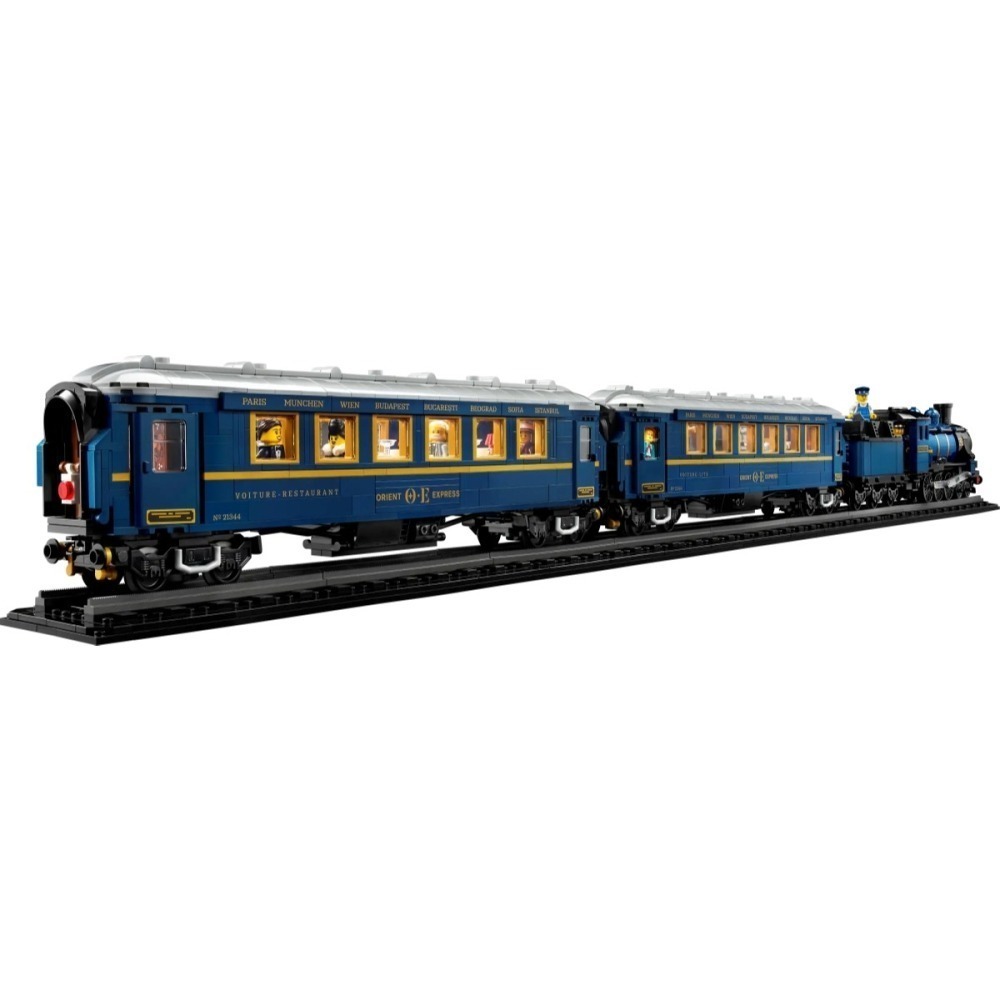 【樂GO】樂高 LEGO 21344 東方快車 火車 東方特快車 藍色火車 偵探 玩具 禮物 收藏 樂高正版全新-細節圖9