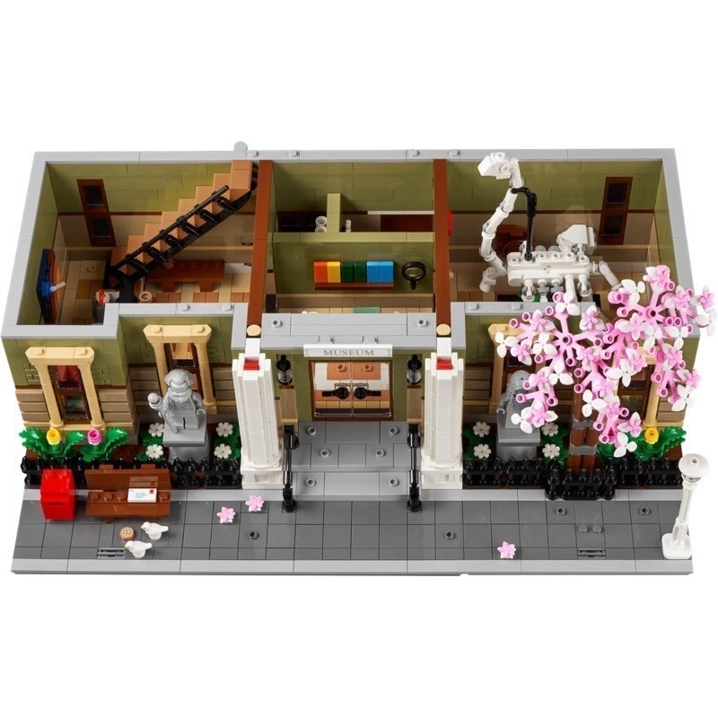 【樂GO】樂高 LEGO 10326 自然歷史博物館 街景系列 街景 建築 房子 恐龍 化石 博物館 樂高正版全新-細節圖6