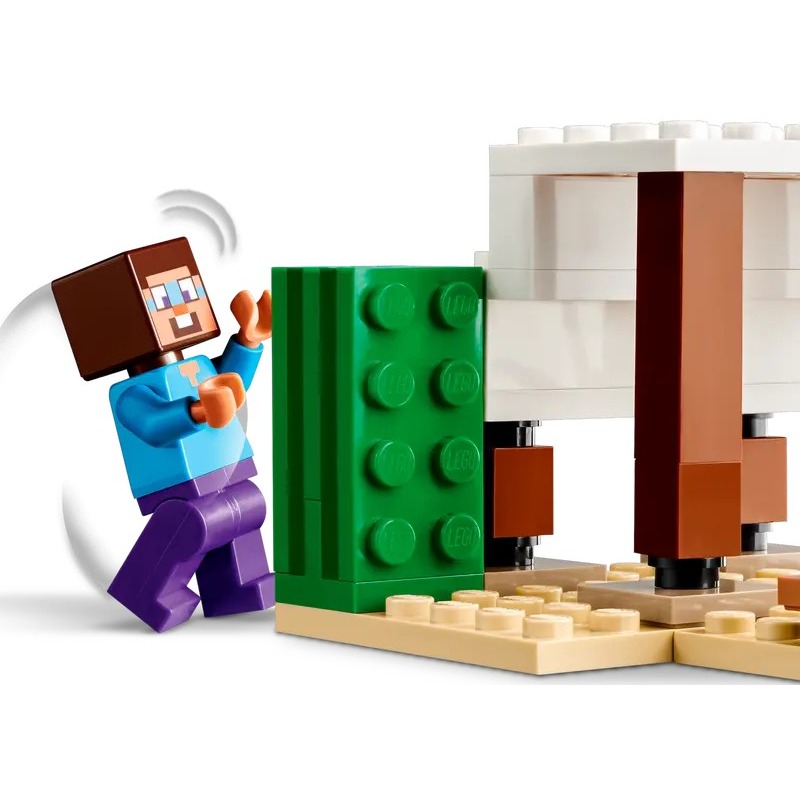 【樂GO】樂高 LEGO 21251 史蒂夫 沙漠探險 麥塊 我的世界 創世神 積木 玩具  樂高正版全新-細節圖5