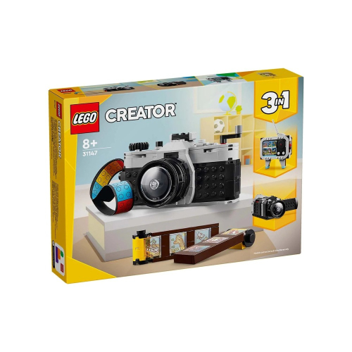 【樂GO】樂高 LEGO 31147 復古照相機 底片相機 錄影機 DV 電視 三合一 創意 玩具 禮物 樂高正版全新