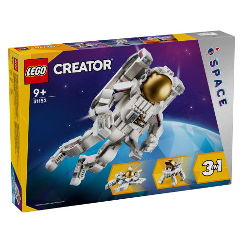 【樂GO】樂高 LEGO 31152 太空人 太空船 太空狗狗 狗 宇航員 三合一 創意 積木 玩具 禮物 樂高正版全新
