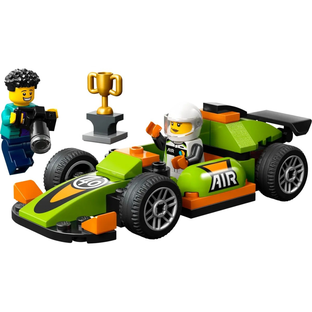 【樂GO】樂高 LEGO 60399 綠色賽車 賽車 車子 城市 CITY 積木 玩具 禮物 生日禮物 樂高正版全新-細節圖3