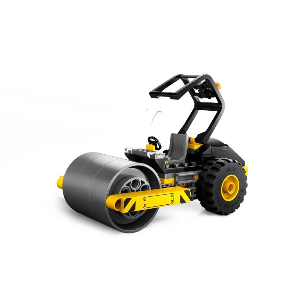 【樂GO】樂高 LEGO 60401 工程蒸氣壓路機 壓路機 工程 工地 城市 CITY 積木 玩具 禮物 樂高正版全新-細節圖5