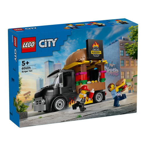 【樂GO】樂高 LEGO 60404 漢堡餐車 車子 商店 城市 CITY 積木 玩具 禮物 生日禮物 樂高正版全新