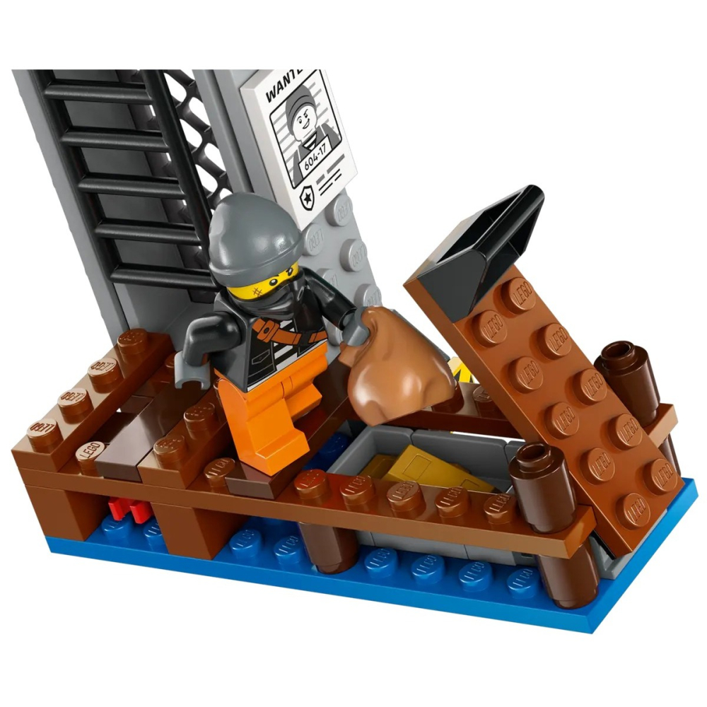 【樂GO】樂高 LEGO 60417 警察快艇和壞蛋藏身處 船 城市 CITY 積木 玩具 禮物 生日禮物 樂高正版全新-細節圖5