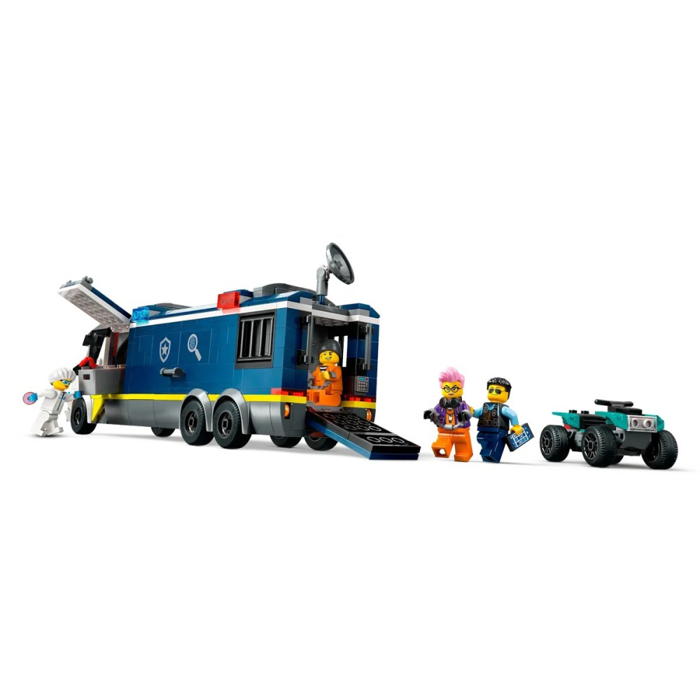 【樂GO】樂高 LEGO 60418 警察行動刑事實驗室 警車 城市 CITY 積木 玩具 禮物 生日禮物 樂高正版全新-細節圖4