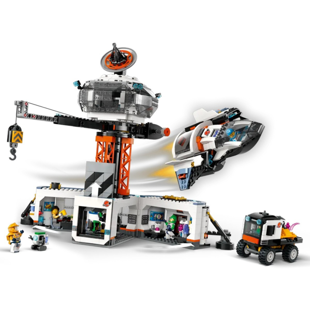【樂GO】樂高 LEGO 60434 太空基地和火箭發射台 太空人 太空 城市 CITY 積木 玩具 禮物 樂高正版全新-細節圖4