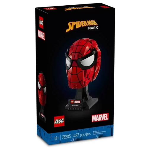 【樂GO】樂高 LEGO 76285 蜘蛛人面具 蜘蛛人 收藏 超級英雄 漫威 積木 玩具 禮物 生日禮物 樂高正版全新