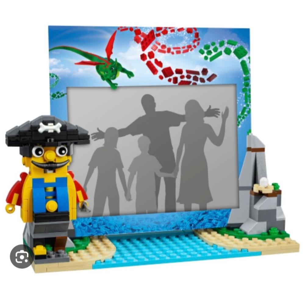 【樂GO】樂高 LEGO 40389 海盜相框 樂高限定商品 LEGOLAND 海盜 收藏 禮物 相框 樂高正版全新-細節圖2