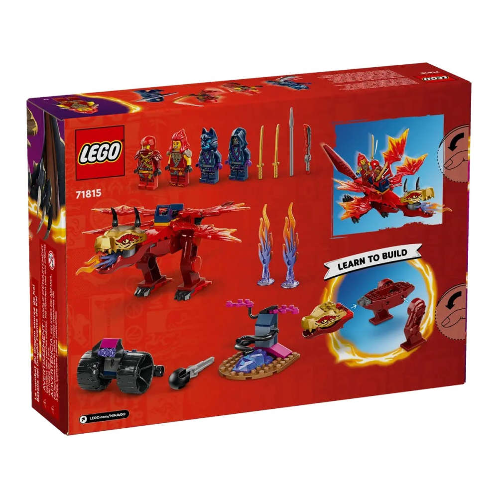 【樂GO】樂高 LEGO 71815 赤地的來源龍之戰 紅龍 赤地 野火 忍者 禮物 玩具 積木 生日禮物 樂高正版全新-細節圖2