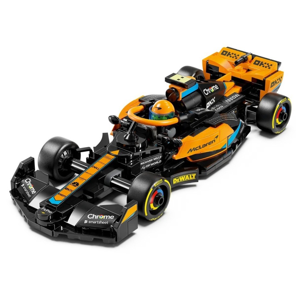 【樂GO】樂高 LEGO 76919 麥拉倫 2023 McLaren F1 賽車 speed 小車 樂高正版全新-細節圖4