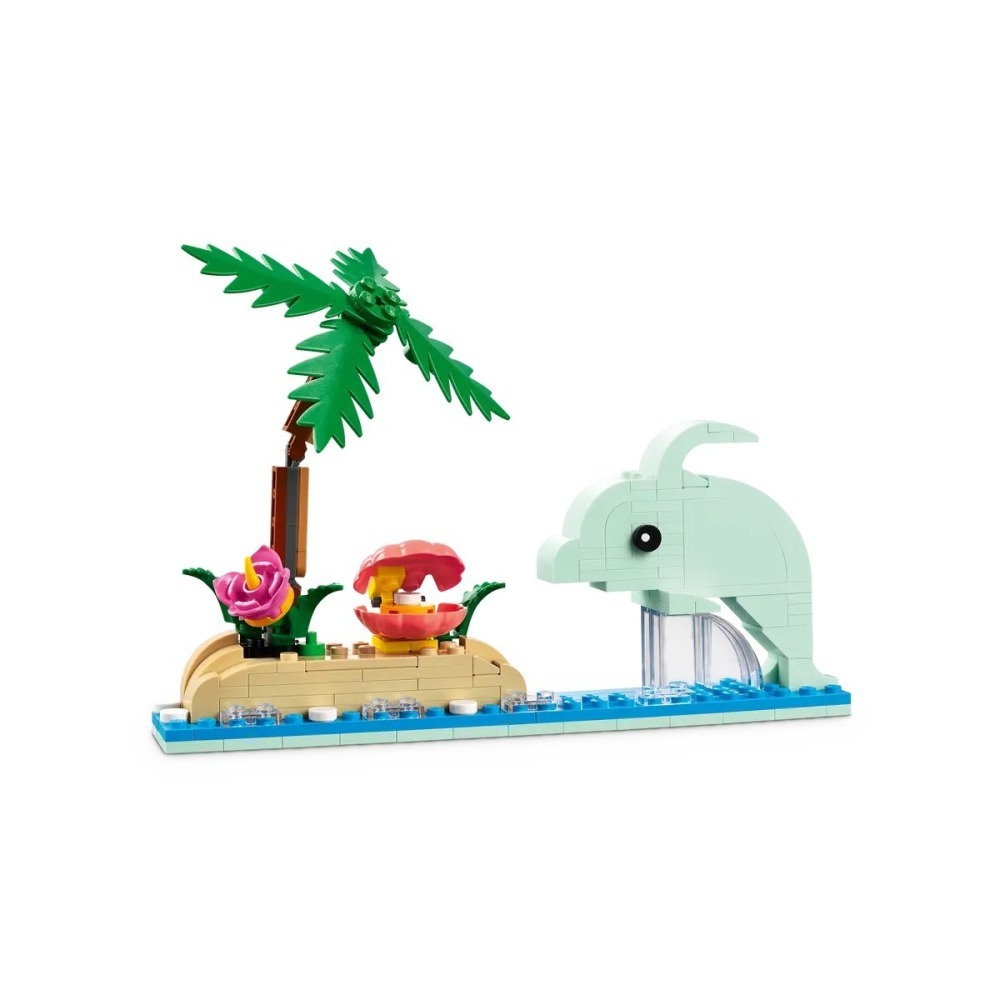 【樂GO】樂高 LEGO 31156 熱帶烏克麗麗 烏克麗麗 三合一系列 海豚 衝浪 海灘 玩具 收藏 樂高正版全新-細節圖6