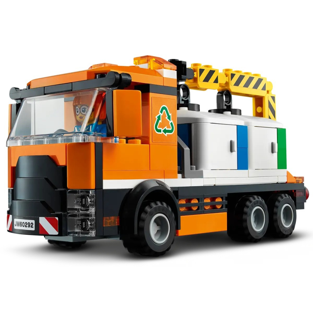 【樂GO】樂高 LEGO 60292 市中心 城市系列 CITY 房子 大樓 道路底板 工程車 垃圾車 樂高正版全新-細節圖8