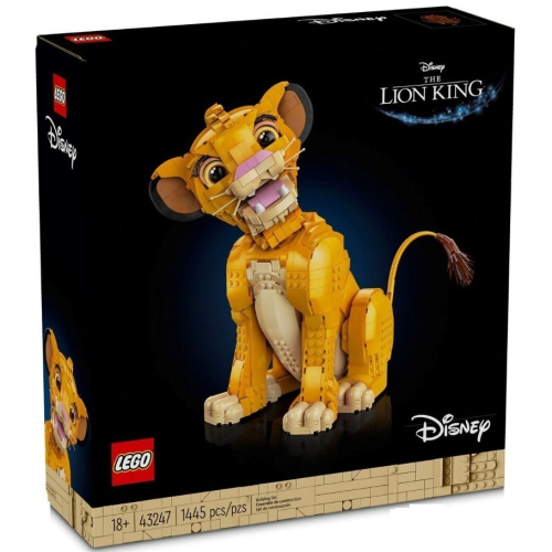 【樂GO】樂高 LEGO 43247 辛巴 獅子王 迪士尼 小獅子 玩具 禮物 生日禮物 收藏 樂高正版全新