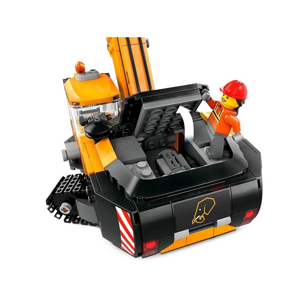 【樂GO】樂高 LEGO 60420 工程挖掘機 城市 挖土機 玩具 工程車 工地 玩具 禮物 生日禮物 樂高正版全新-細節圖6