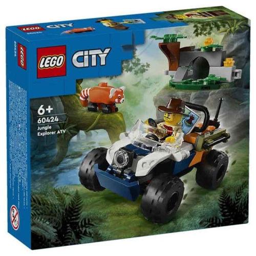 【樂GO】樂高 LEGO 60424 叢林探險家沙灘車喜馬拉雅小貓熊任務 城市 小貓熊 玩具 小車 積木 樂高正版全新