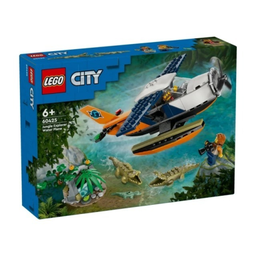 【樂GO】樂高 LEGO 60425 叢林探險家水上飛機 城市 鱷魚叢林 飛機 小飛機 玩具 積木 禮物 樂高正版全新