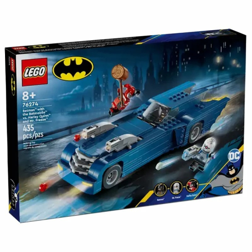 【樂GO】樂高 LEGO 76274 蝙蝠俠與蝙蝠車vs.小丑女及急凍人 超級英雄 DC 收藏 玩具 積木 樂高正版全新