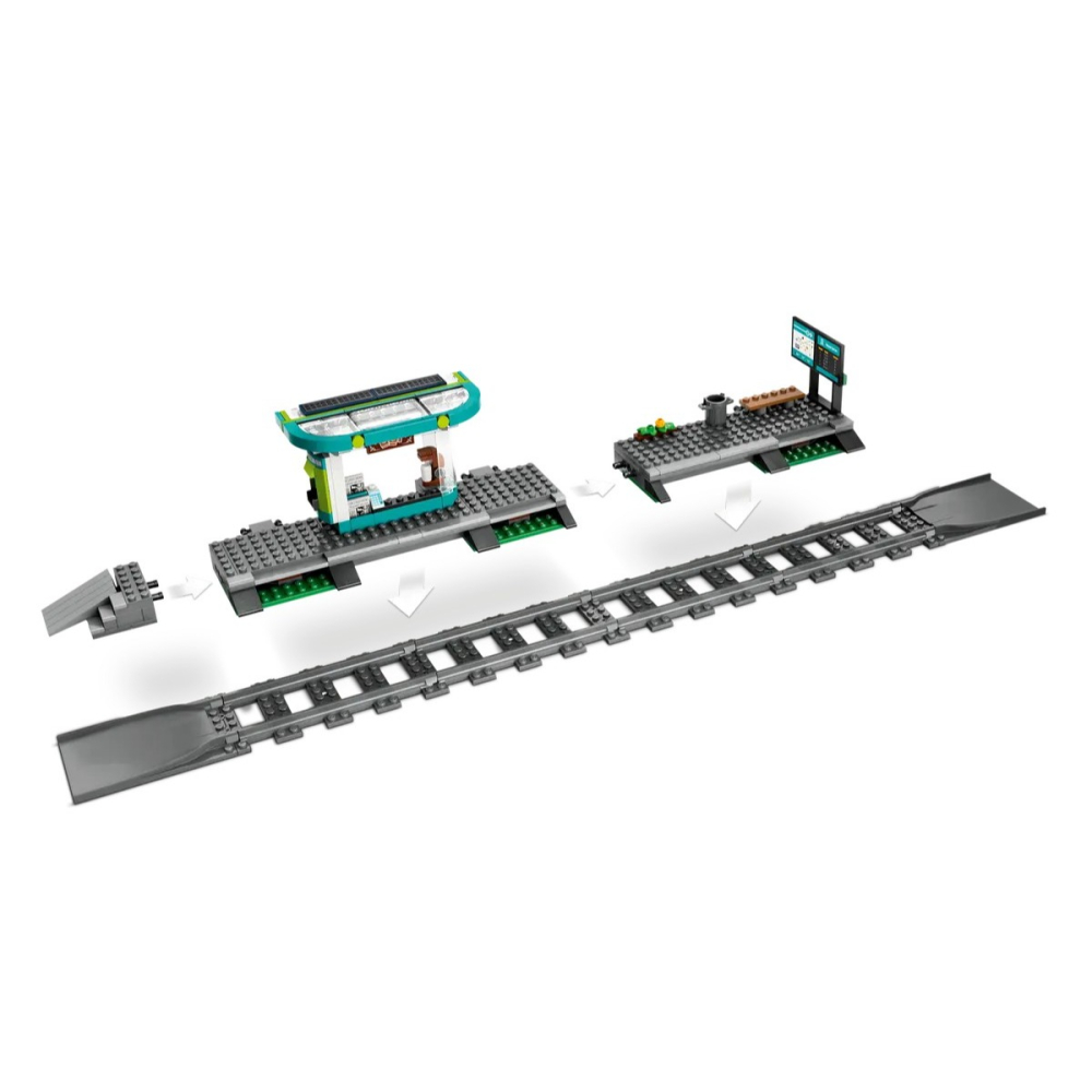 【樂GO】樂高 LEGO 60423 市區路面電車和車站 城市 輕軌 軌道 火車 列車 玩具 積木 禮物 樂高正版全新-細節圖5