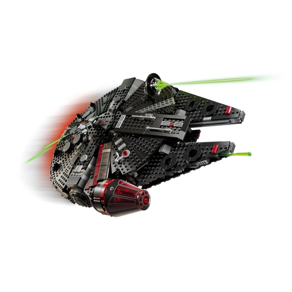 【樂GO】樂高 LEGO 75389 The Dark Falcon 星戰 黑暗版千年鷹 星際大戰 星際飛船 正版全新-細節圖4