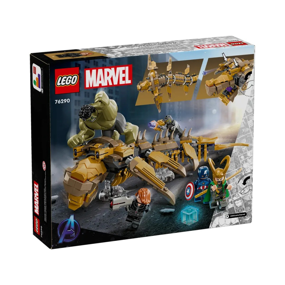 【樂GO】樂高 LEGO 76290 復仇者聯盟大戰利維坦 超級英雄 漫威 Marvel 玩具 積木 禮物 樂高正版全新-細節圖2