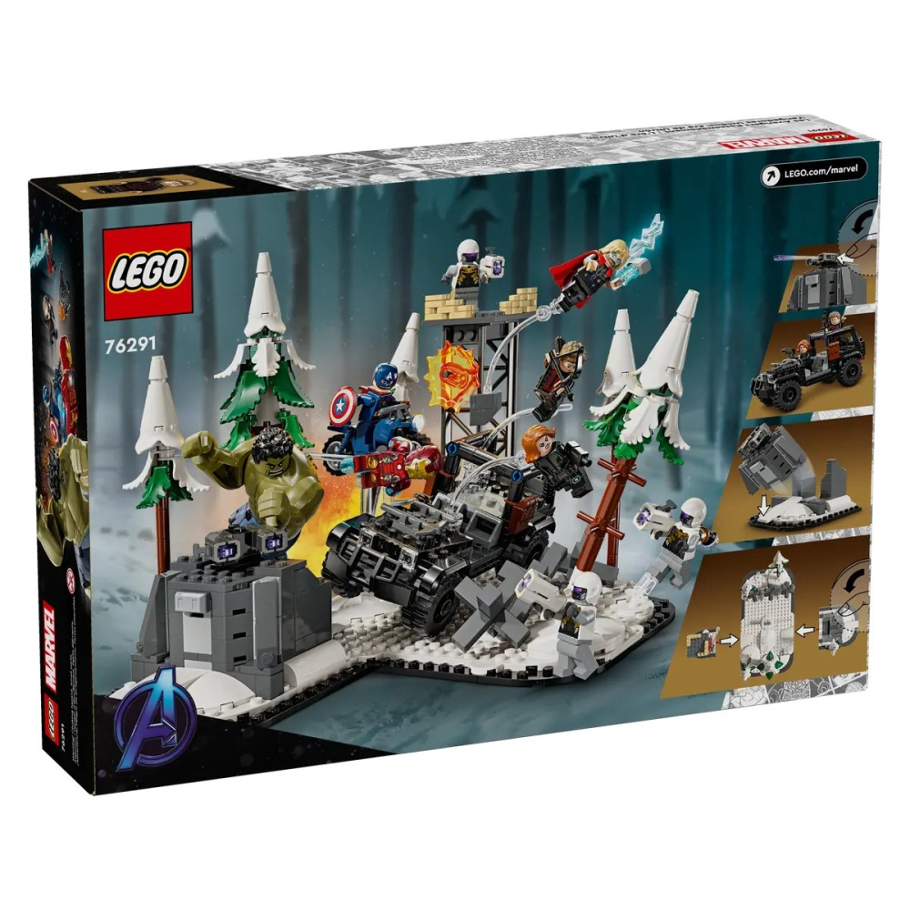 【樂GO】樂高 LEGO 76291 復仇者集結 奧創紀元 超級英雄 漫威 Marvel 浩克 玩具 禮物 樂高正版全新-細節圖2