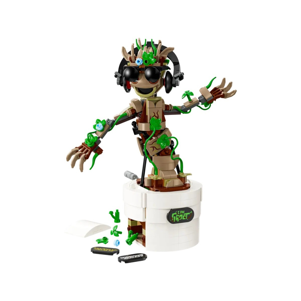 【樂GO】樂高 LEGO 76297 Dancing Groot 超級英雄 舞動的格魯特 漫威 玩具 禮物 樂高正版全新-細節圖3