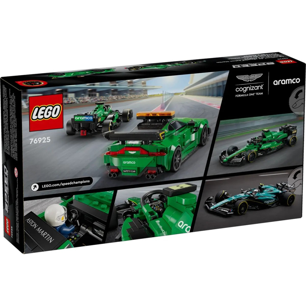 【樂GO】樂高 LEGO 76925 Aston Martin 安全車和 AMR23 阿斯頓 馬丁 賽車 樂高正版全新-細節圖2