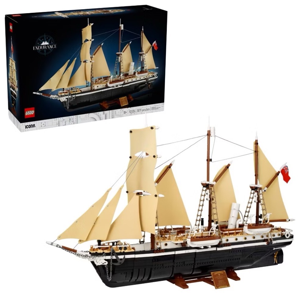 ￼【樂GO】樂高LEGO 10335 ICONS系列 堅忍號 The Endurance Ship 樂高正版-細節圖3