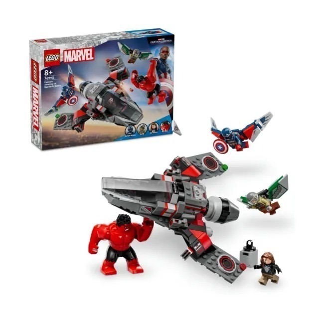 【樂GO】樂高 LEGO 76292 美國隊長與紅浩克的對決 Marvel 超級英雄 漫威 新美國隊長 獵鷹 樂高正版-細節圖4