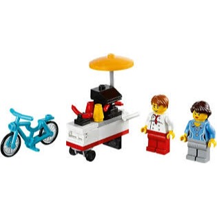 【樂GO】絕版 樂高袋裝 LEGO 40078 熱狗攤 攤位 小攤 攤販 小攤車 樂高玩具 禮物 收藏 樂高正版全新-細節圖3