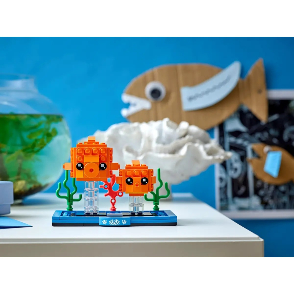【樂GO】樂高 LEGO 40442 金魚 大頭系列 玩具 小魚 金魚 魚缸 禮物 交換禮物 生日禮物 樂高正版全新-細節圖4