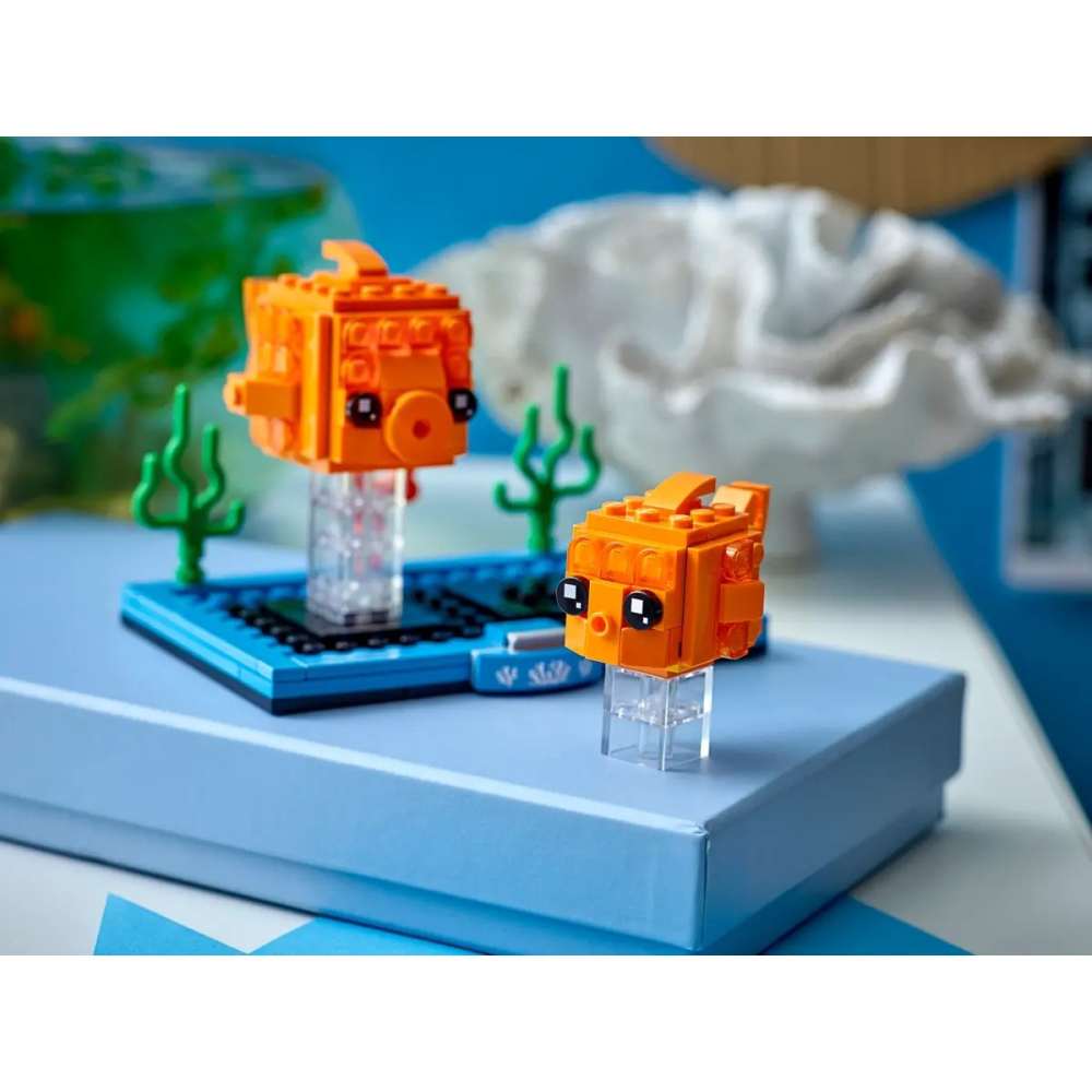 【樂GO】樂高 LEGO 40442 金魚 大頭系列 玩具 小魚 金魚 魚缸 禮物 交換禮物 生日禮物 樂高正版全新-細節圖5