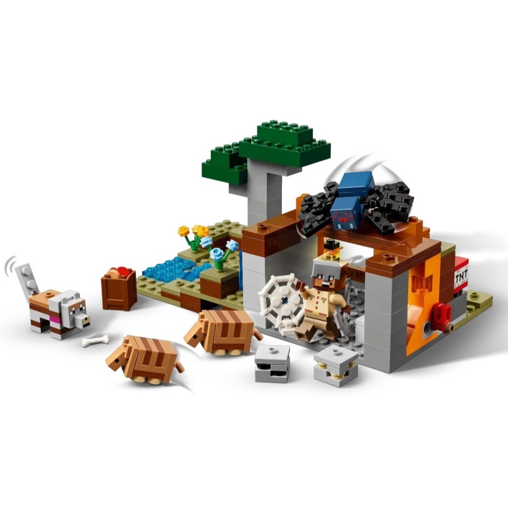 【樂GO】樂高 LEGO 21269 犰狳礦探險隊 麥塊 玩具 禮物 收藏 我的世界 創世神 生日禮物 樂高正版全新-細節圖4