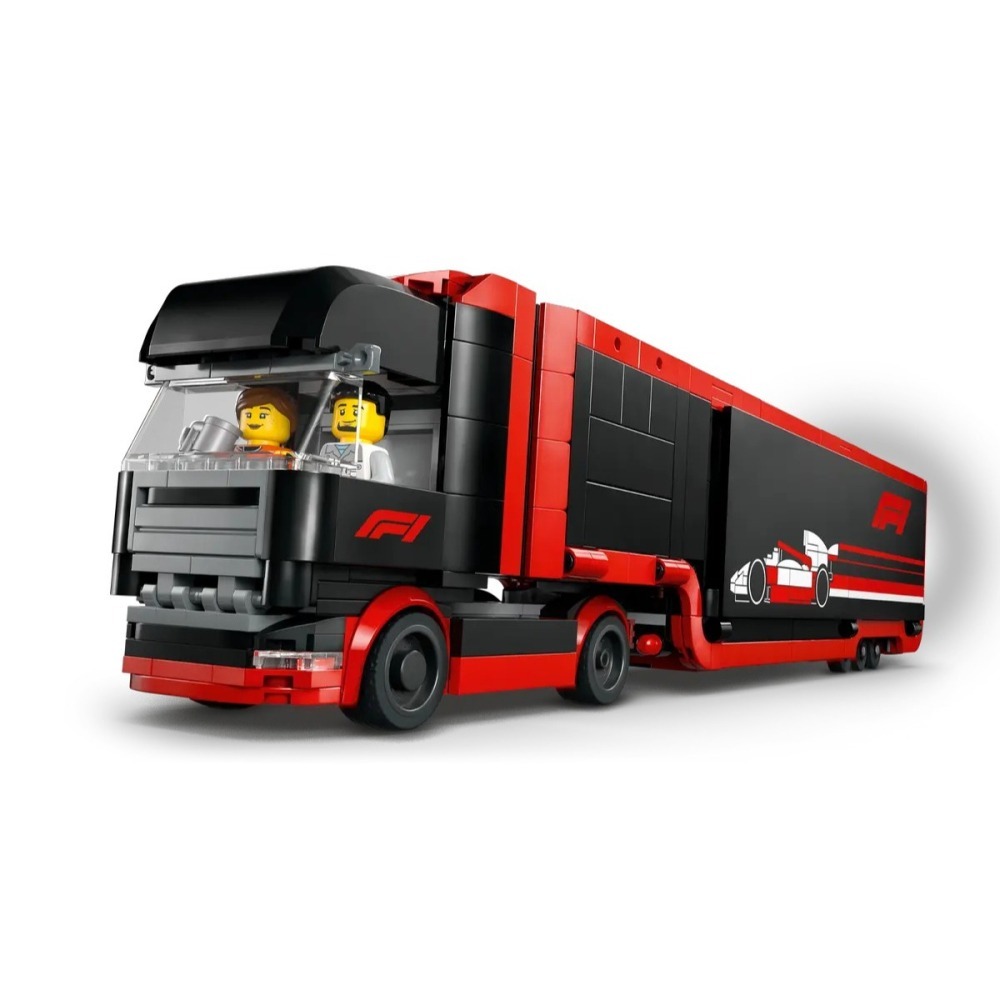 【樂GO】樂高 LEGO 60445 F1卡車和RB20與AMR24 F1 城市 卡車 貨櫃車 賽車 樂高正版全新-細節圖6