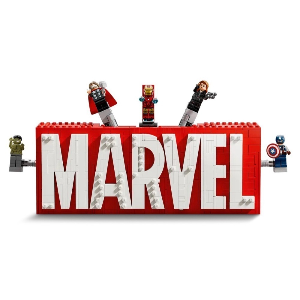 【樂GO】樂高 LEGO 76313 漫威人偶標誌盒 Marvel 漫威 鋼鐵人 黑寡婦 浩克 美國隊長 雷神 正版-細節圖4