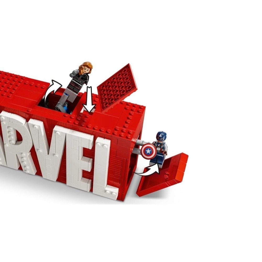 【樂GO】樂高 LEGO 76313 漫威人偶標誌盒 Marvel 漫威 鋼鐵人 黑寡婦 浩克 美國隊長 雷神 正版-細節圖5