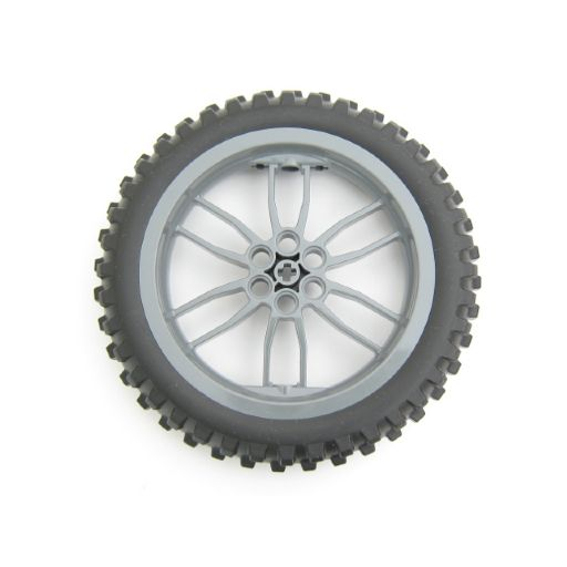 【樂GO】樂高零件 LEGO 摩托車輪胎 88517c02 樂高輪胎 輪胎 機車輪胎 科技零件 大輪胎 樂高正版全新-規格圖5