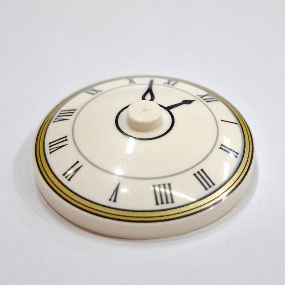 【樂GO】樂高零件 LEGO 時鐘 印刷磚 4 x 4 71044 6266980 3960pb062 正版全新 A35-細節圖2