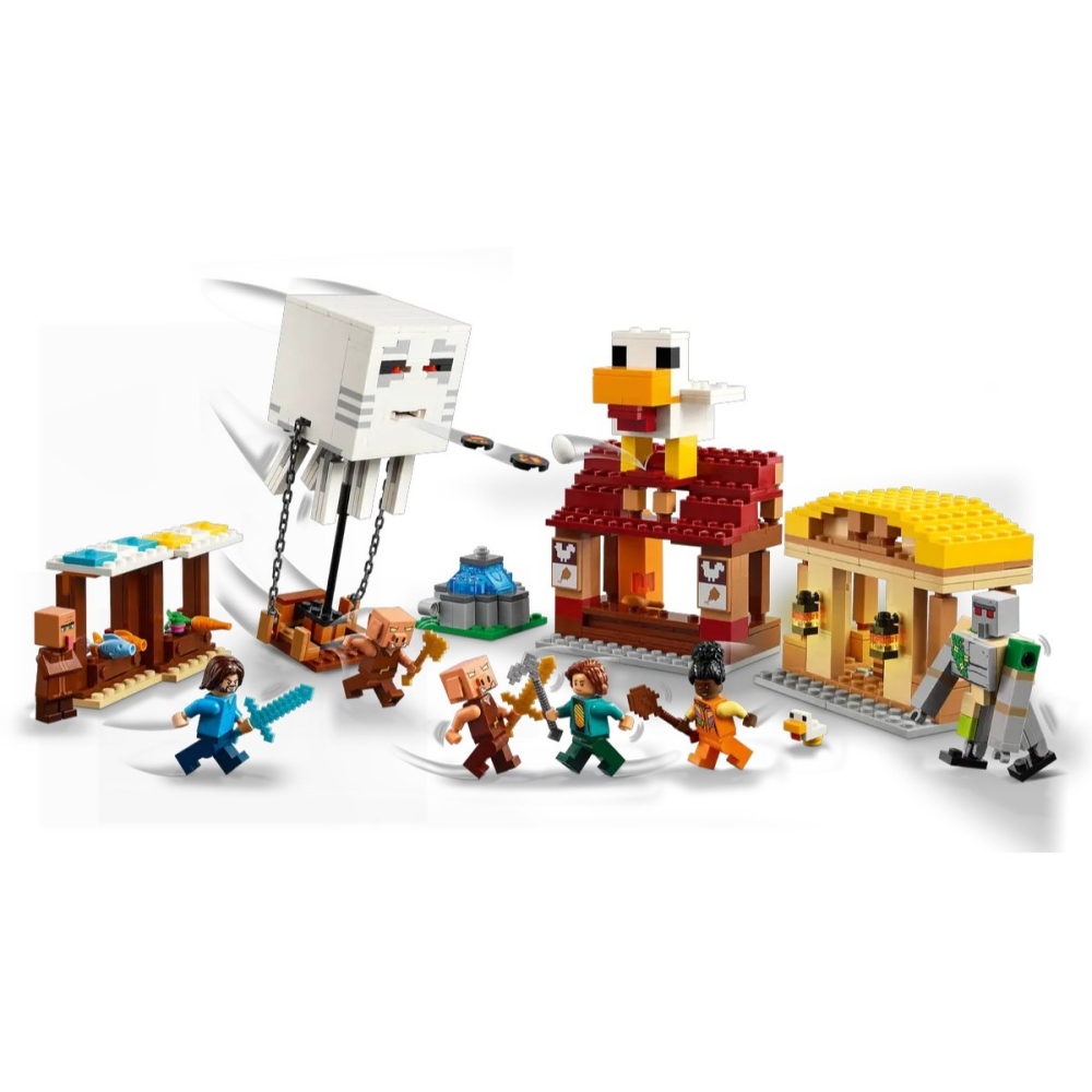 【樂GO】樂高 LEGO 21273 地獄幽靈氣球進攻村莊 麥塊 MC 創世神 賣快 我的世界 玩具 禮物 樂高正版全新-細節圖4