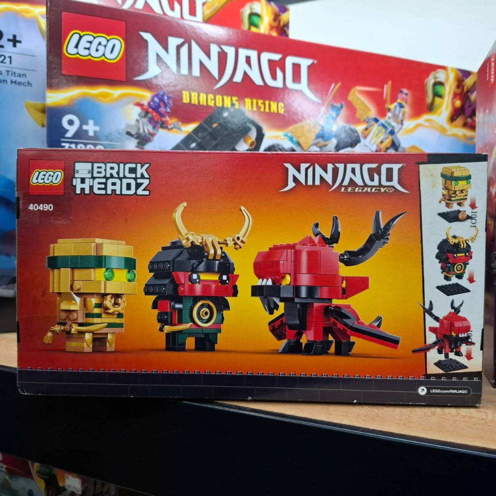 【樂GO】絕版樂高 LEGO 40490 旋風忍者 十周年特別款 限量商品 大頭公仔 大頭系列 收藏 禮物 樂高正版全新-細節圖5