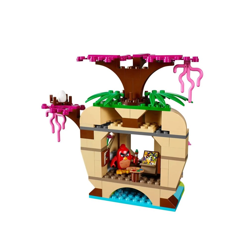 【樂GO】絕版樂高 LEGO 75823 憤怒鳥之島 鳥蛋搶奪戰 憤怒鳥 摩托車 機車 玩具 收藏 禮物 樂高正版全新-細節圖4