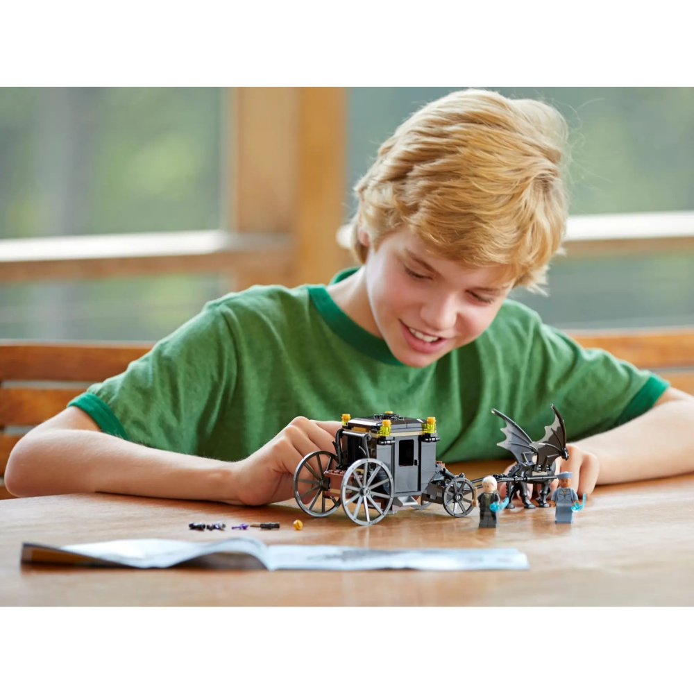 【樂GO】絕版樂高 LEGO 75951 怪獸與牠們的產地 葛林戴華德的脫逃 騎士墮鬼馬 馬車 玩具 收藏 樂高正版全新-細節圖9