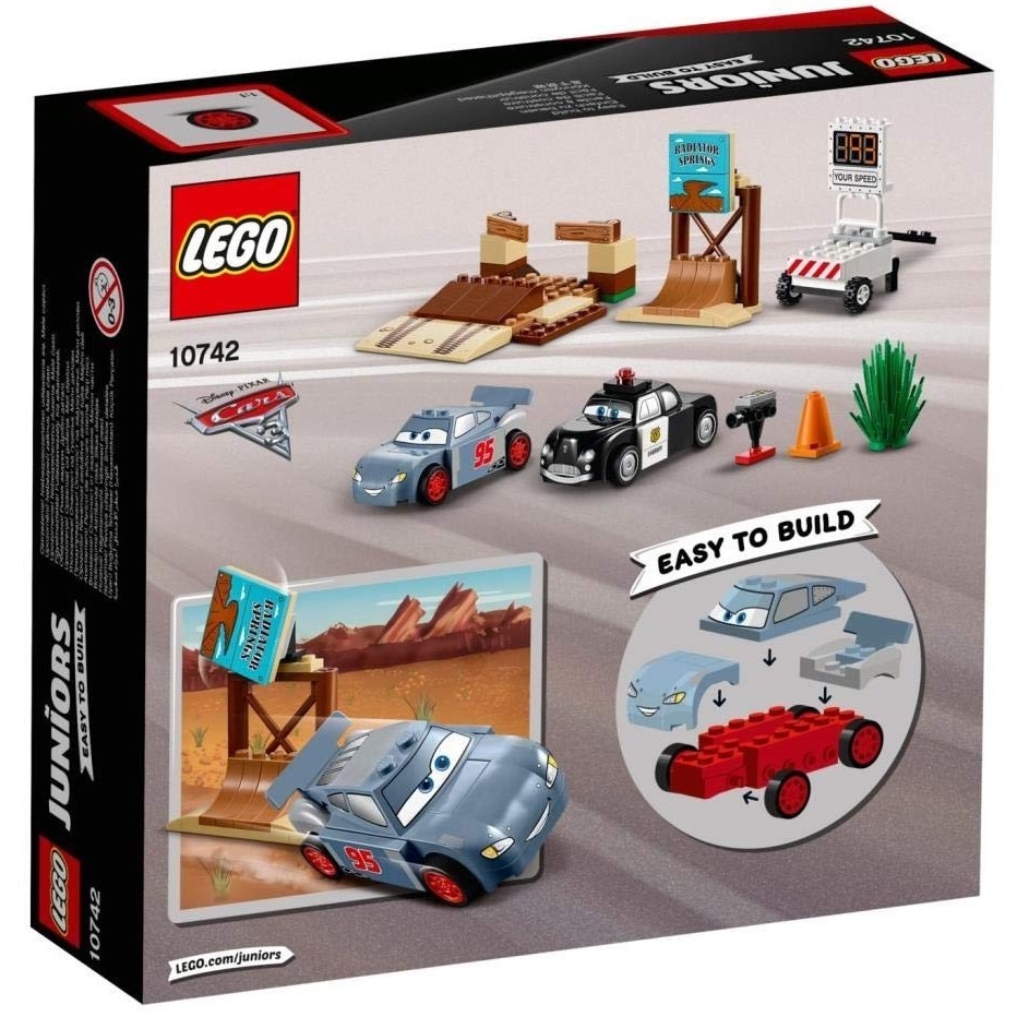 【樂GO】絕版樂高 LEGO 10742 威利山丘的賽車訓練 cars 閃電麥坤 車子 賽車  玩具 禮物 樂高正版全新-細節圖2