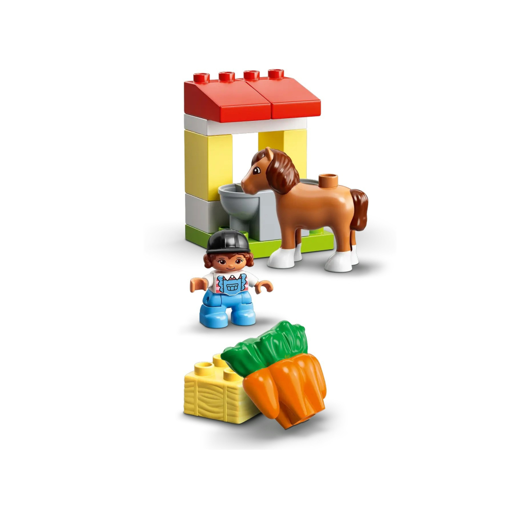 【樂GO】樂高 LEGO 10951 馬廄 & 小馬照護站 德寶 大顆粒積木 寶寶玩具 農常 馬 玩具 樂高正版全新-細節圖7